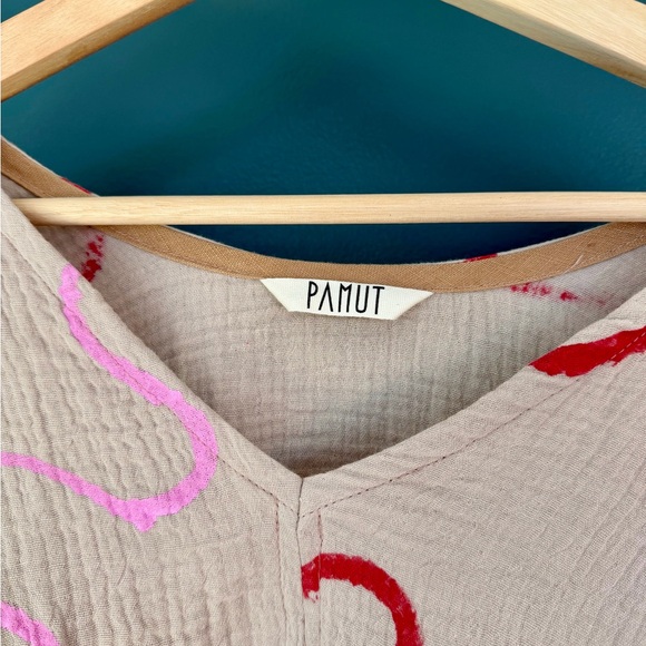 Pamut Hand Painted 3/4 Hanna top - Ribbons - Picture 2 of 4